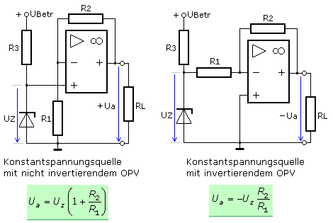 U-Konstant mit OPV